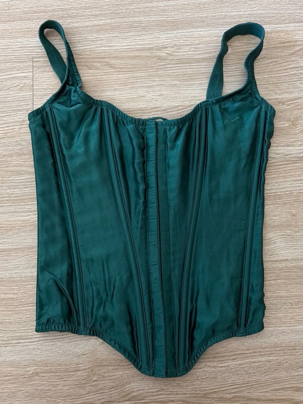 Victoria’s Secret Emerald Green Women's Bustier Top Sz X-Small